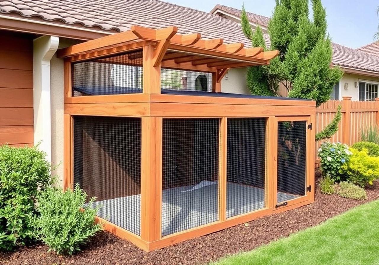 Custom catio in Cupertino